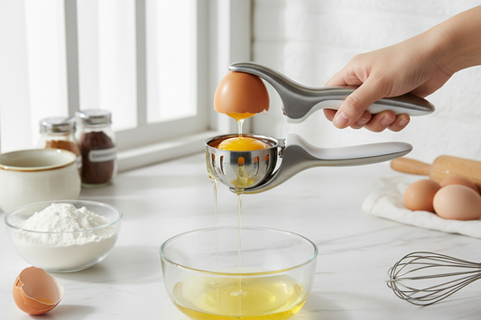 How to Crack Eggs Without Shell Pieces (Tool That Separates Yolks Too)