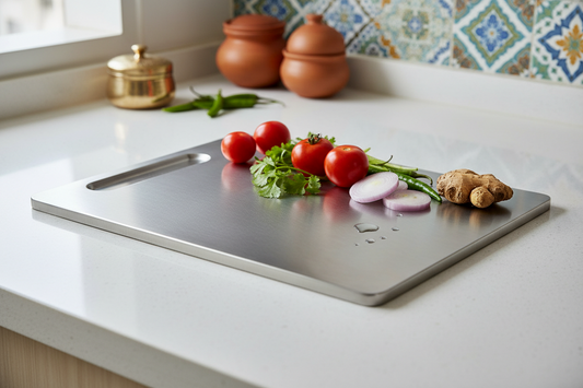 Why Stainless Steel Chopping Boards Are Better for Indian Kitchens (Hygiene Guide)